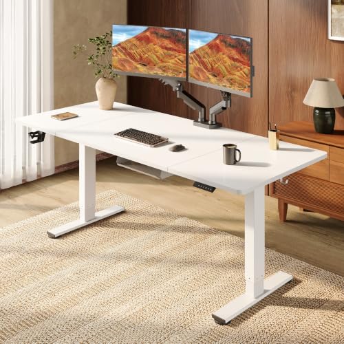 SANODESK 79x32'' Large Height Adjustable Ergonomic Electric Standing Desk
